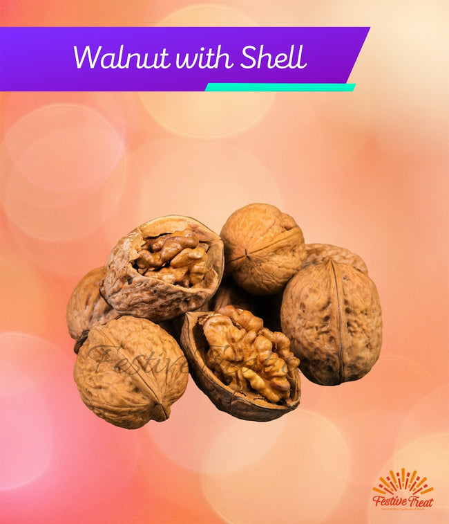 walnut with shell